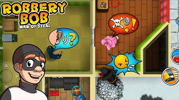 Robbery Bob - Bunny Suit and Ninja Suit Gameplay Walkthrough Perfect Part 11