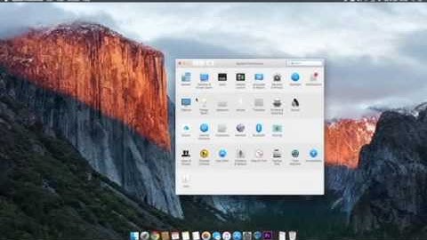 Mac OS X change primary monitor | monitor position | El Capitan