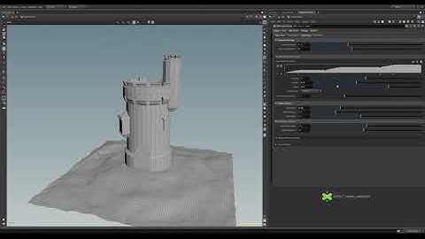 Procedural Guard Tower - Houdini