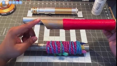 (Lesson 19) Build Your Own Lightsaber, Play: Decorating Your Lightsaber - Part 1