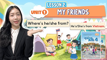 Tiếng Anh Lớp 4 Global Success Unit 1 My Friends - Lesson 2 | Viral English