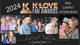2024 KLove Fan Awards Red Carpet Interviews with Sami Cone: Favorite Christian Artists in Nashville