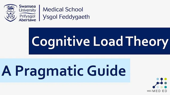 Cognitive Load Theory a Pragmatic Guide