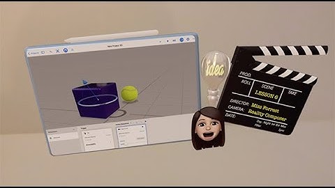 Reality Composer Lesson 6 - Using the Add Force Behaviour