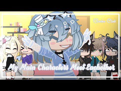 [ Reading Hate Comments?! ] My Main Characters Meet Eachother ~ GachaClub