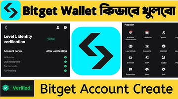 Bitget Account Create with KYC Verification | Bitget Wallet কিভাবে খুলবো | bitget