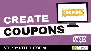 How To Create Coupons In Woocommerce