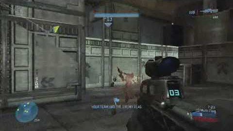 [Halo 3 Gameplay] Blonded. [Forged Map] [CTF Gameplay]