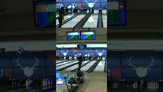 Lucky break for Erin Klemencic #bowling #sports #fortheloveofbowling #bowlingisfun lemencic