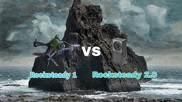 DJI action 2 ROCKSTEADY 2.0 EIS VS DJI FPV DRONE cam ROCKSTEADY 1 EIS... is it better?