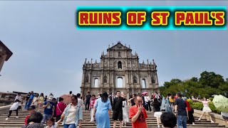 Macau - Ruins of Saint Paul’s Walk #澳門