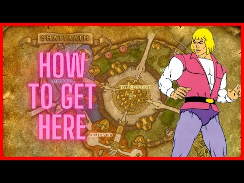 How to Get to Shattrath City in Burning Crusade Classic