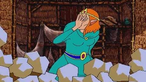 30. WoG: Wizzrobe, Lady Alma, Impa (Emulator cutscene)