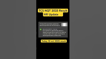 Tcs nqt 10 oct results updates #interview #tcs #tcsnqt #nqt #tcsnextstep #update#viral#job#jobspeak
