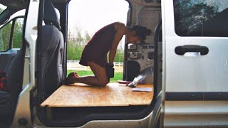 Ford Transit Connect Conversion | Flooring