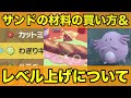 【ポケモンSV】サンドイッチの材料とレベル上げについて【中盤以降】【うべまる】