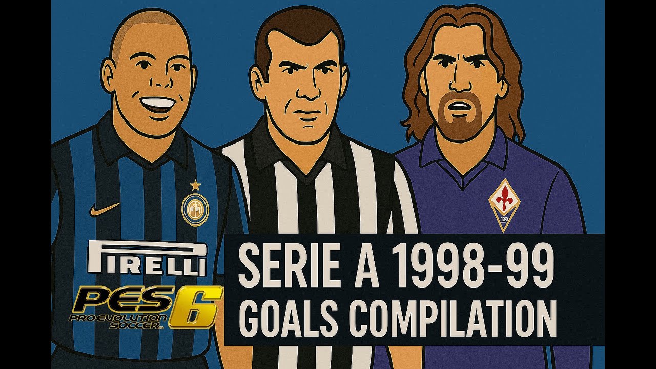 PES 6 Serie A 1998-99: Goals Compilation