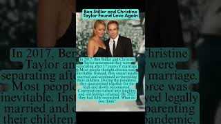 Ben Stiller and Christine Taylor Found Love Again #celebrity