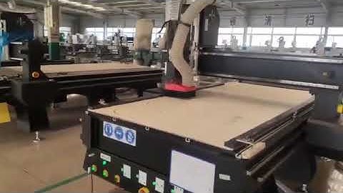 TigerTec TR408AD CNC working on Plywood materials