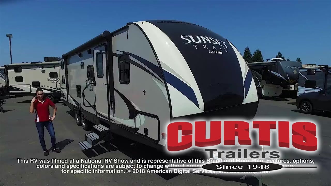 CrossRoadsSunset Trail Super LiteSS289QB by Curtis Trailers of
