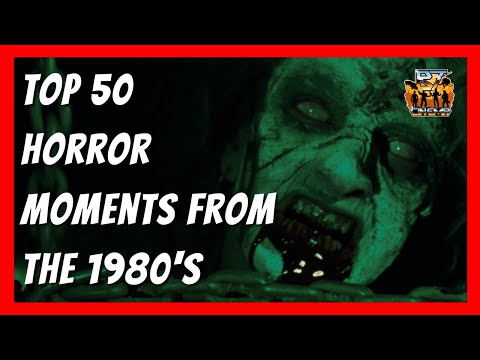 Top 50 Horror Moments from the 1980s | RANKED |
