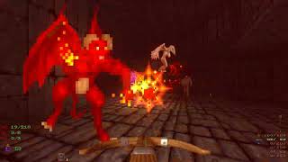 Heretic Maps 15. Domain. GzDoom 4.14.2, 4/5 difficulty.