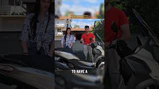 Piaggio MP3 530 review p.1 🚨 #motorcycle #motovlog #motolife #honda #transalp750 #ride #ridesafe