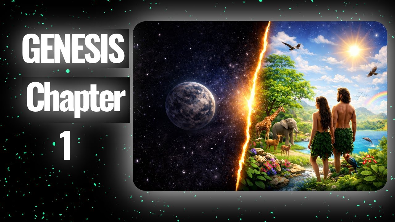 The story of creation according to the book of Genesis chapter 1. - YouTube