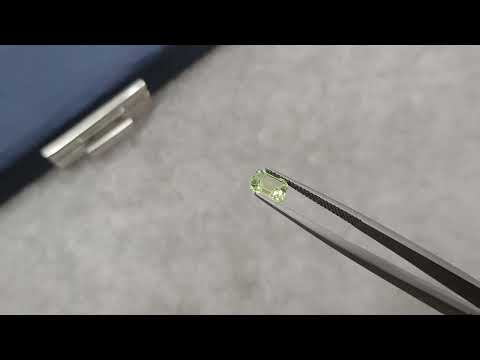 Light green octagon-cut tourmaline 1.02 carats, Nigeria Video  № 2