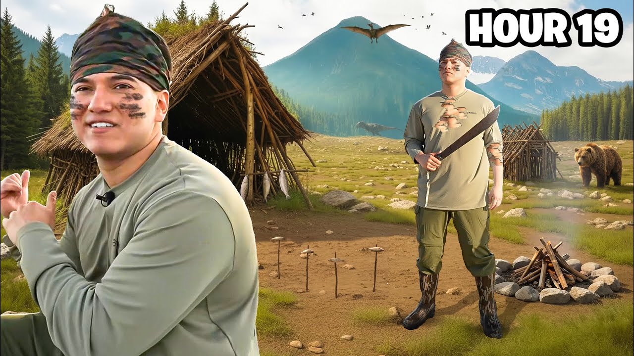 Tyler Ridenhour I Survived 24 Hours In The Wilderness! - YouTube