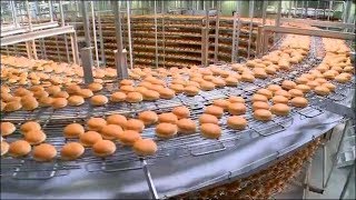 How McDonald Hamburger Buns are Made in 30 Seconds! screenshot 5