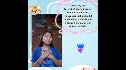 Self-Introduction (Physical Education) 1