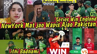 ENGLAND Beat PAKISTAN || ENGLAND WIN the Series Pakistan Reaction itni Badmani😭 ENG Beat Pak 4th T20