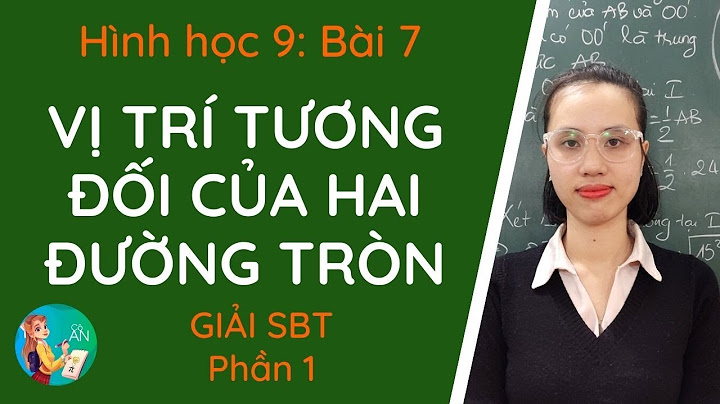 Giải bài tập sách bài tập toán 9 bài 7 năm 2024