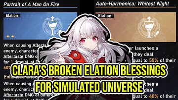[Honkai Star Rail] How to Run Clara Elation Build for Simulated Universe