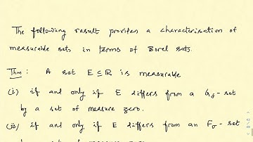 Lecture 7 MTH 404 Measure Theory
