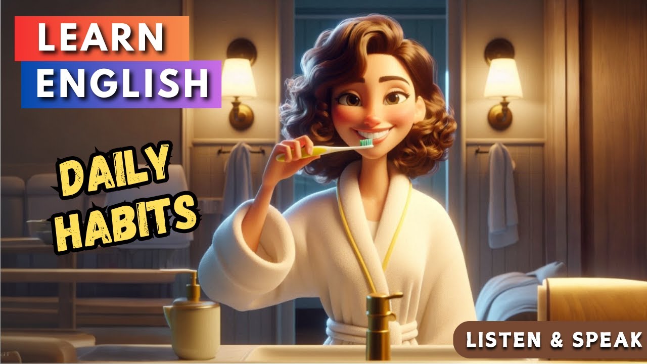 My Daily Habits | Improve your English | English Listening Skills ...