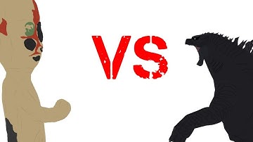 Godzilla VS scp 173 alternate ending