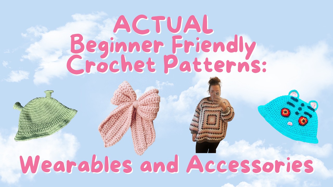 Beginner Crochet Wearables That Are ACTUALLY Easy