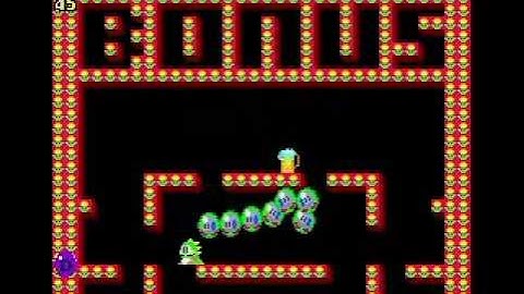 Bubble Bobble level guide -- round 45 -- www.adamdawes.com