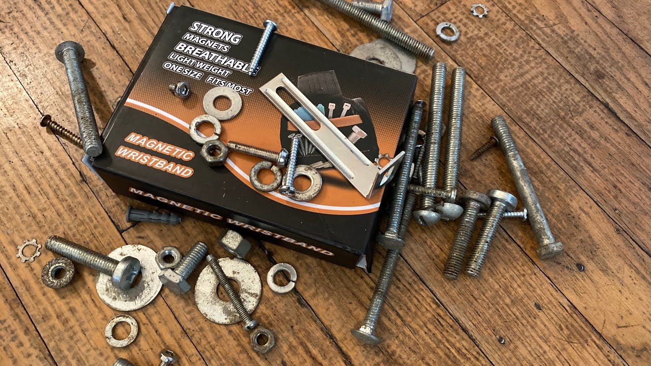 Wristband for Holding Screws with 15 Strong YouTube