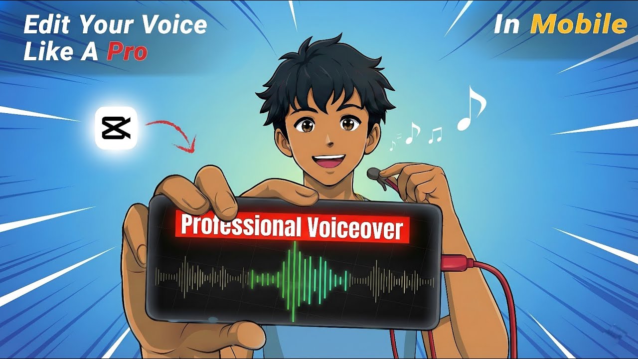 Sirf Mobile Se Professional Audio Banaye 8 Minutes Mein | Phone Audio Editing Guide