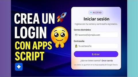 🔐 Login with Google Apps Script and Google Sheets with ChatGPT (Part 2: Verification + Success Mode)