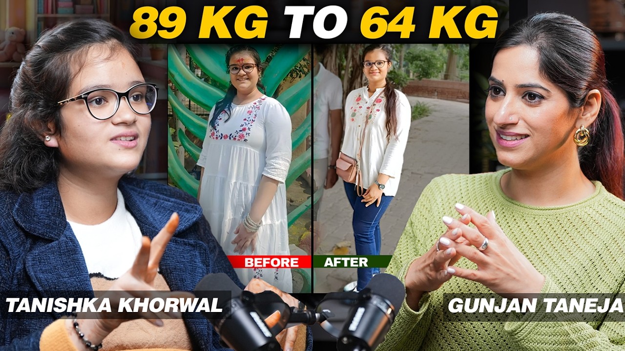 Lost 25kg at Age 15: Tanishka's Inspiring Weight Loss Journey with I’MWOW | By Gunjanshouts