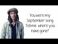 JP Cooper _ September Song (Lyrics)
