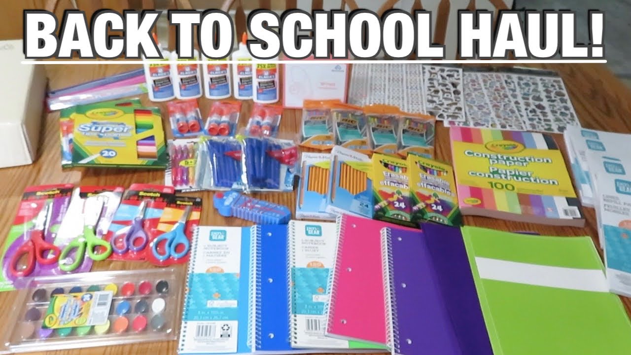 BACK TO SCHOOL HAUL! | HOMESCHOOL SUPPLIES 2023/24