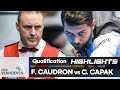 [Verhoeven Open Tournament 2018] Q Round - Frédéric CAUDRON (BEL) vs Can CAPAK (TUR). H/L