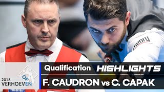 [Verhoeven Open Tournament 2018] Q Round - Frédéric CAUDRON (BEL) vs Can CAPAK (TUR). H/L