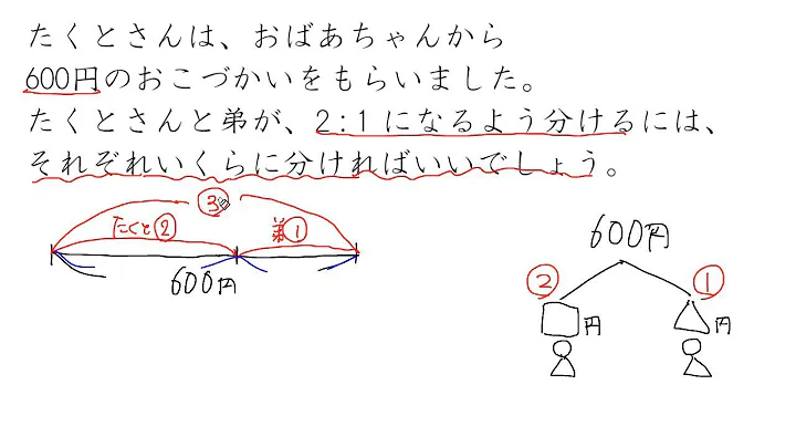 【小６ 算数】比の文章题②全体を分ける - 天天要闻