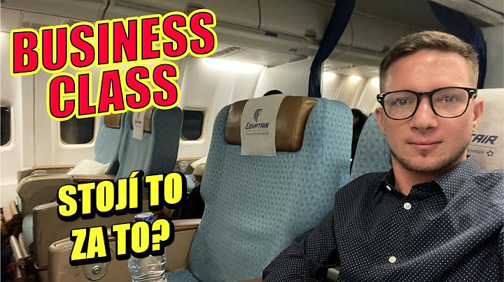 Je tohle opravdu BUSINESS TŘÍDA..?|MOJE POPRVÉ se společností EGYPTAIR|